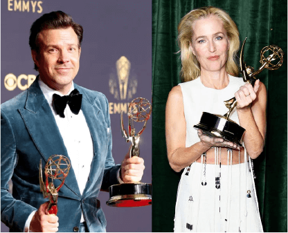 The two very best well-known actress and actor are receiving their award at the Emmys.