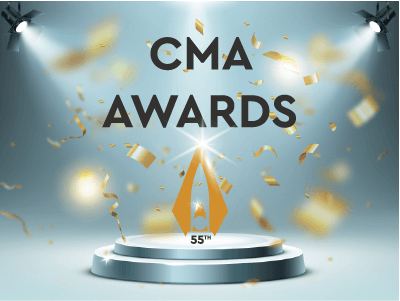 its 55th CMA awards ceremony poster