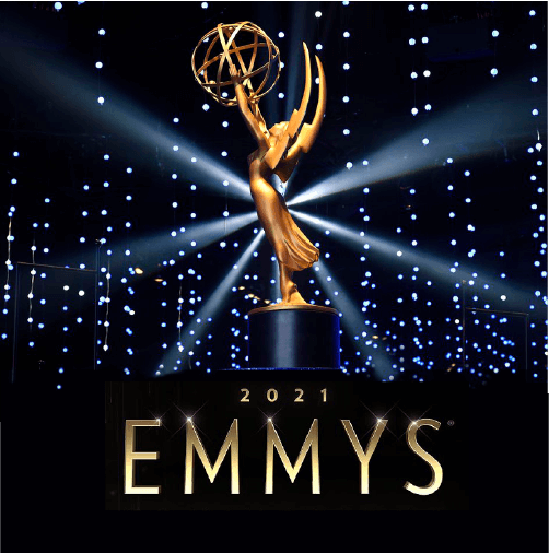 The price award for the Emmys in 2021 consists of a winged woman representing art and science.