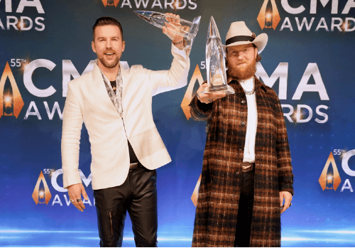 there are Osborne brothers who won 55th CMA award.  
