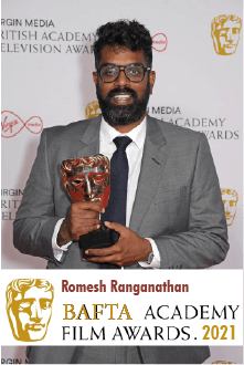 Ramesh Ranganathan has been awarded on Bafta Academy Film Awards. 